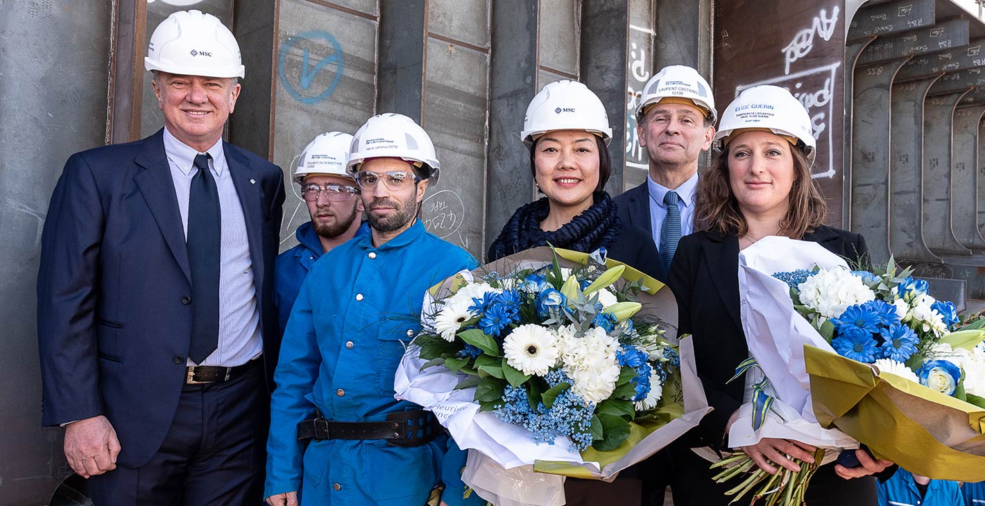 MSC Cruises and Chantiers De L'Atlantique Launch MSC Bellissima