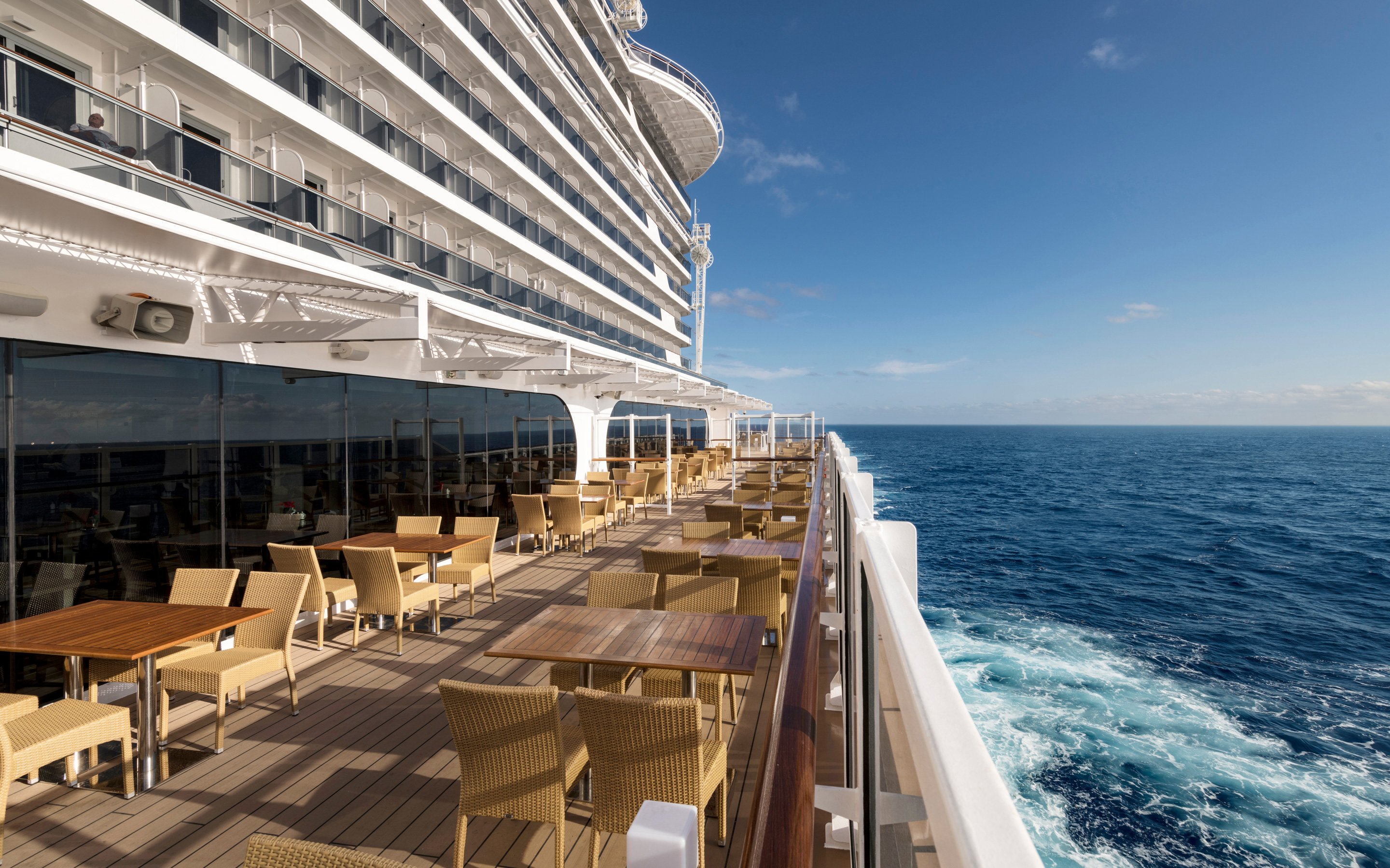 MSC Seaside Public Area Waterfront Boardwalk 01