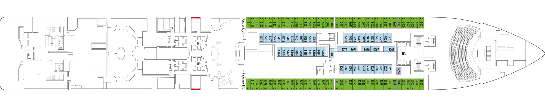 MSC Virtuosa, Deckplan | MSC Cruises MSC Virtuosa, Deckplan | MSC Cruises