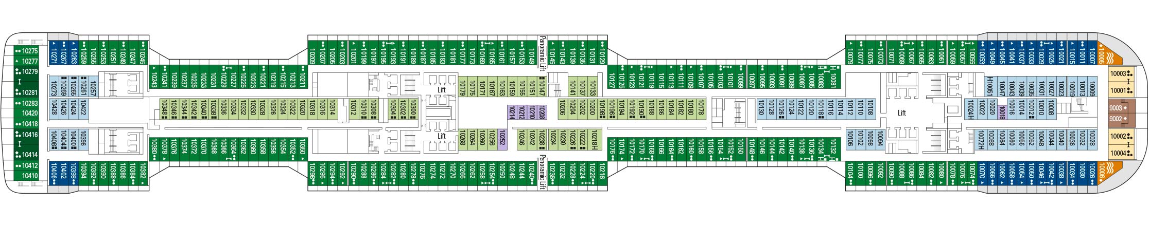 MSC Virtuosa, Deckplan | MSC Cruises MSC Virtuosa, Deckplan | MSC Cruises