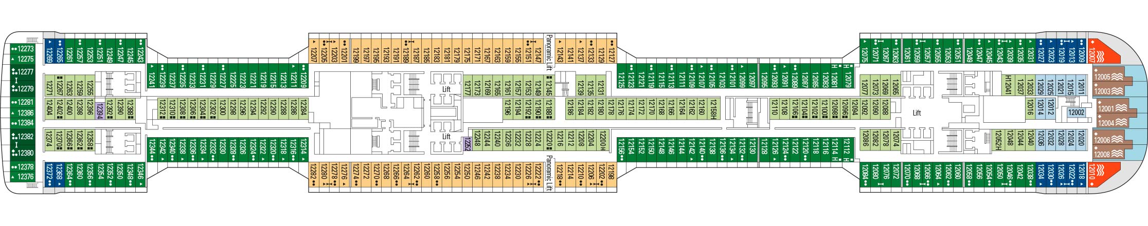 MSC Virtuosa, Deckplan | MSC Cruises MSC Virtuosa, Deckplan | MSC Cruises