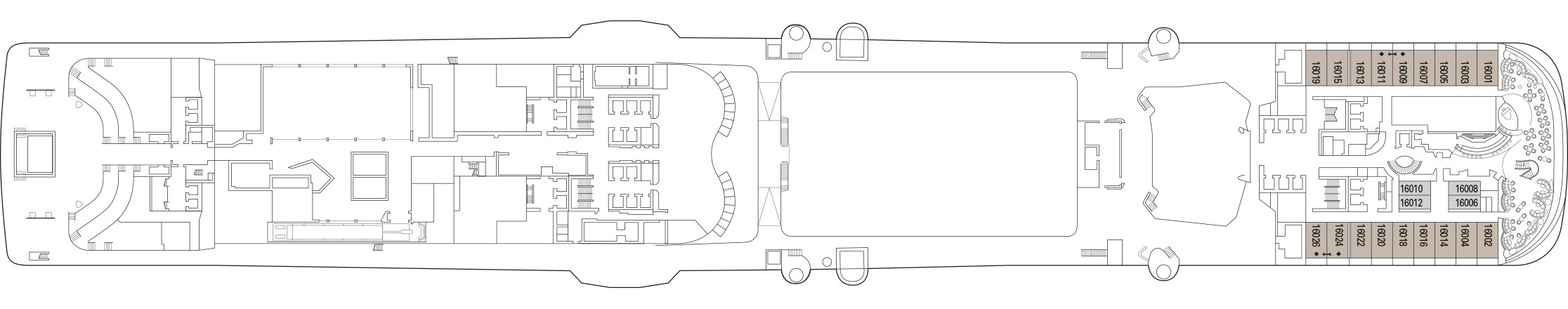 MSC Virtuosa, Deckplan | MSC Cruises MSC Virtuosa, Deckplan | MSC Cruises